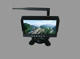7 inch model aircraft aerial display monitor 5.8 G wireless built-in battery FPV snowflakes video with audio