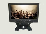 Car 7 inches of liquid crystal display Household monitor HDMI support 1080 p hd audio videotape