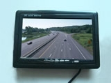 7 inch car monitor reverse image/high light audio/video astern bus/bus priority